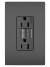 Legrand Radiant 1597BK - radiant? 15A Duplex Self-Test GFCI Receptacles with SafeLock? Protection, Black