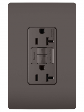 Legrand Radiant 2097TRCCD4 - radiant? Tamper-Resistant 20A Duplex Self-Test GFCI Receptacle with SafeLock? Protection, Brown (4 pack)