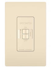 Legrand Radiant 2087LA - radiant? Dead Front 20A Duplex Self-Test GFCI Receptacles with SafeLock? Protection, Light Almond