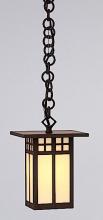 Arroyo Craftsman GH-6LOF-BK - 6" glasgow long body pendant