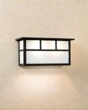 Arroyo Craftsman HS-14SECS-S - 14" huntington short body sconce without overlay (empty)