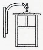 Arroyo Craftsman MB-10TRM-BK - 10" mission wall mount with T-bar overlay