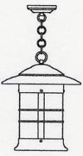 Arroyo Craftsman NH-14TN-S - 14" newport pendant