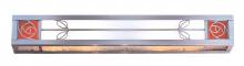 Arroyo Craftsman SCLB-30TN-BK - 30" saint clair light bar