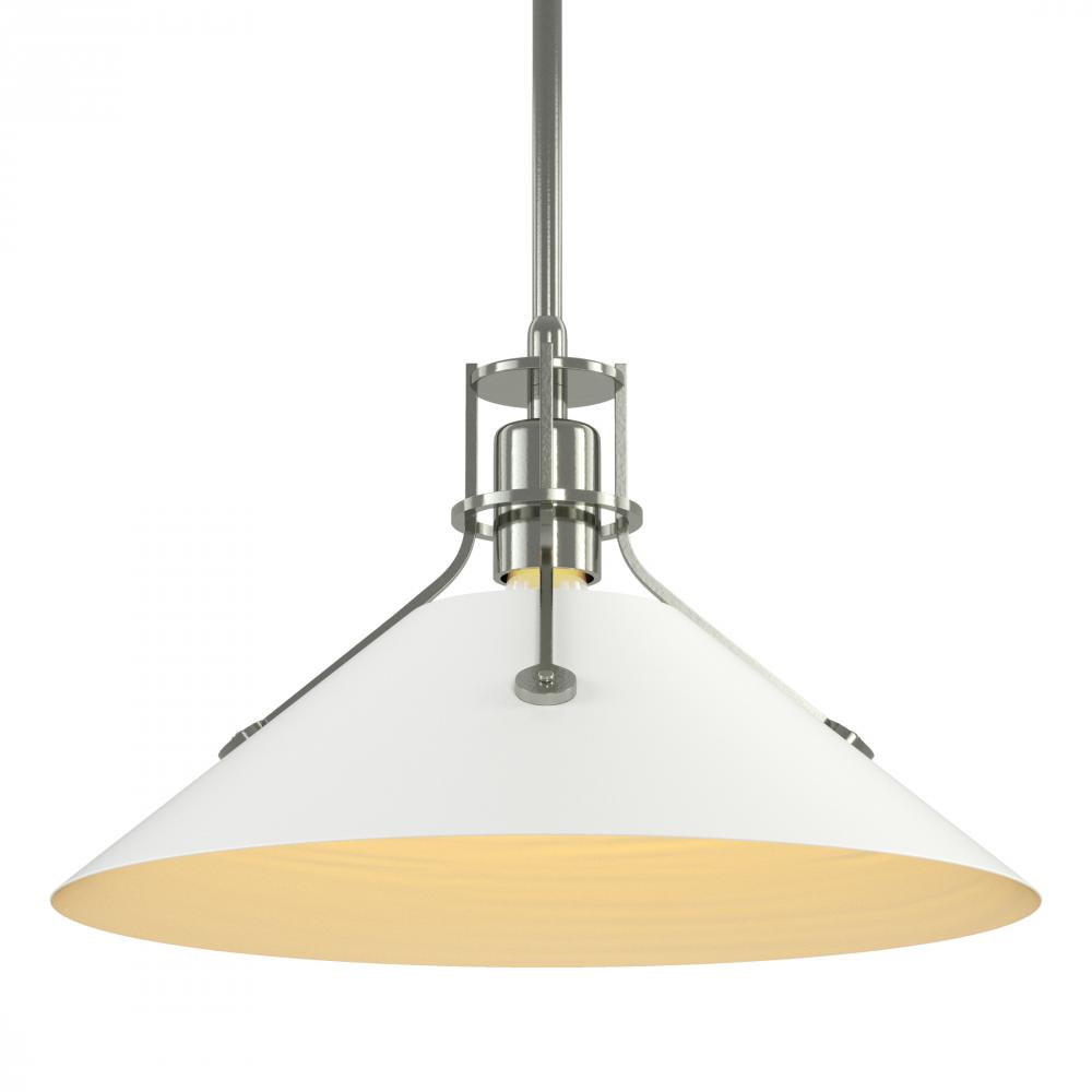 Henry Medium Steel Shade Pendant