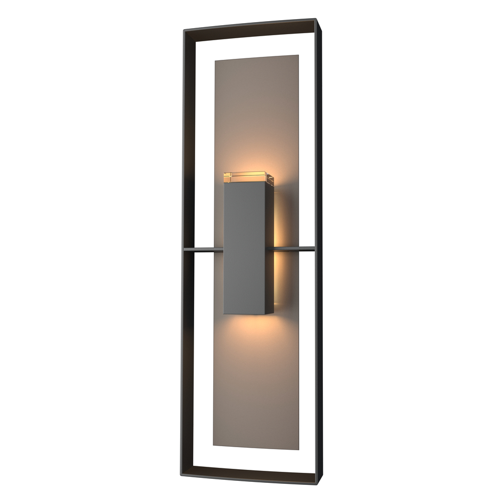 Shadow Box Tall Outdoor Sconce