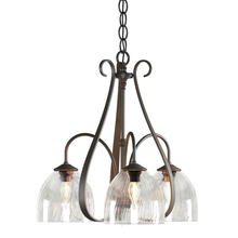 Hubbardton Forge 101441-SKT-07-LL0001 - Sweeping Taper 3 Arm Chandelier