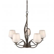 Hubbardton Forge 103040-SKT-05-GG0236 - Flora 5 Arm Chandelier