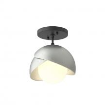 Hubbardton Forge 121377-SKT-10-82-GG0711 - Brooklyn 1-Light Double Shade Semi-Flush