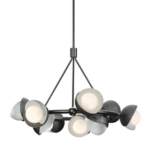 Hubbardton Forge 131068-SKT-MULT-89-82-GG0711 - Brooklyn 9-Light Double Shade Ring Pendant