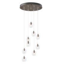 Hubbardton Forge 131103-SKT-STND-05-ZM0709 - Ume 9-Light Pendant