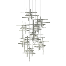 Hubbardton Forge 131107-SKT-LONG-85-II0728 - Tura 9-Light Seeded Glass Pendant