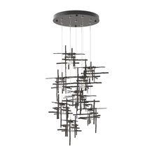 Hubbardton Forge 131107-SKT-STND-14-II0728 - Tura 9-Light Seeded Glass Pendant