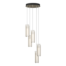 Hubbardton Forge 131124-SKT-STND-84-GG0065 - Exos Glass 5-Light Pendant