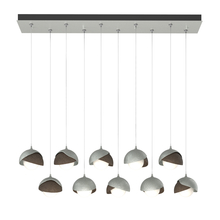 Hubbardton Forge 131205-SKT-STND-82-05-GG0711 - Brooklyn 10-Light Double Shade Pendant