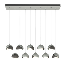 Hubbardton Forge 131205-SKT-STND-82-20-GG0711 - Brooklyn 10-Light Double Shade Pendant