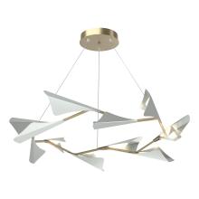 Hubbardton Forge 135008-LED-STND-84-82 - Plume 12-Light LED Pendant