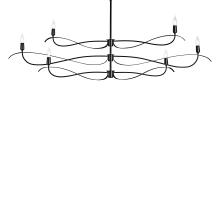 Hubbardton Forge 136352-SKT-MULT-10 - Willow 6-Light Large Chandelier