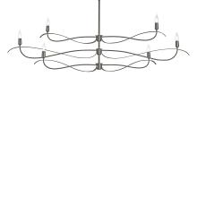 Hubbardton Forge 136352-SKT-MULT-20 - Willow 6-Light Large Chandelier