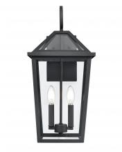 Millennium 91422-TBK - Eston 2-Light Outdoor Wall Sconce Textured Black