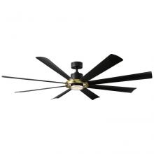 Modern Forms US - Fans Only FR-W2303-72L-SB/MB - Aura Downrod ceiling fan