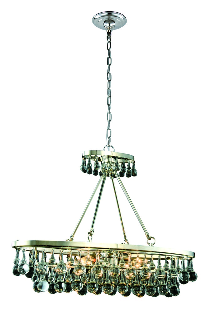 Bettina 4 light Polished Nickel Pendant Clear Royal Cut Crystal