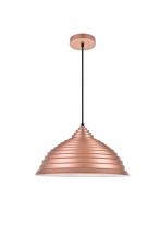 Elegant LDPD2044HG - Circa 1 Light Honey Gold Pendant