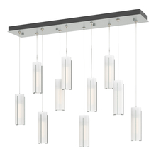  131204-SKT-STND-82-GG0065 - Exos Glass 10-Light Pendant