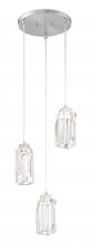 Minka George Kovacs P1873-084-L - Putnam Place - 3 Light LED Pan Pendant