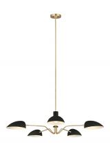 Visual Comfort & Co. Studio Collection EC1025MBK - Jane Chandelier