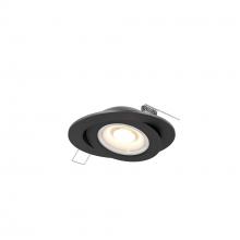 Dals FGM4-3K-BK - 4 Inch Flat Recessed LED Gimbal Light