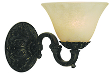 Framburg 7881 MB/CM - 1-Light Mahogany Bronze Napoleonic Sconce