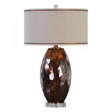 Uttermost 27132-1 - Uttermost Sabastian Bronze Glass Table Lamp