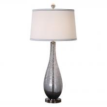 Uttermost 27318 - Uttermost Serano Gray Glass Table Lamp