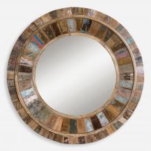 Uttermost 04017 - Jeremiah Round Wood Mirror