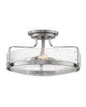 Hinkley 3643BN-CS - Medium Semi-Flush Mount