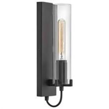 Hinkley 37850BK - Medium Single Light Sconce