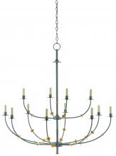 Currey 9000-0331 - Balladier Gray Chandelier