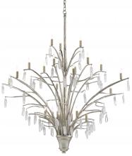 Currey 9000-0508 - Raux Silver Chandelier